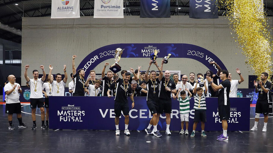 Sporting conquistou o Record International Masters Futsal