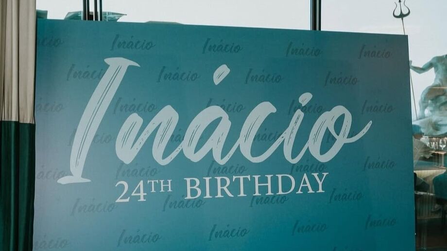 Gonçalo Inácio celebra 24 anos com festa rodeado de família, amigos e equipa do Sporting