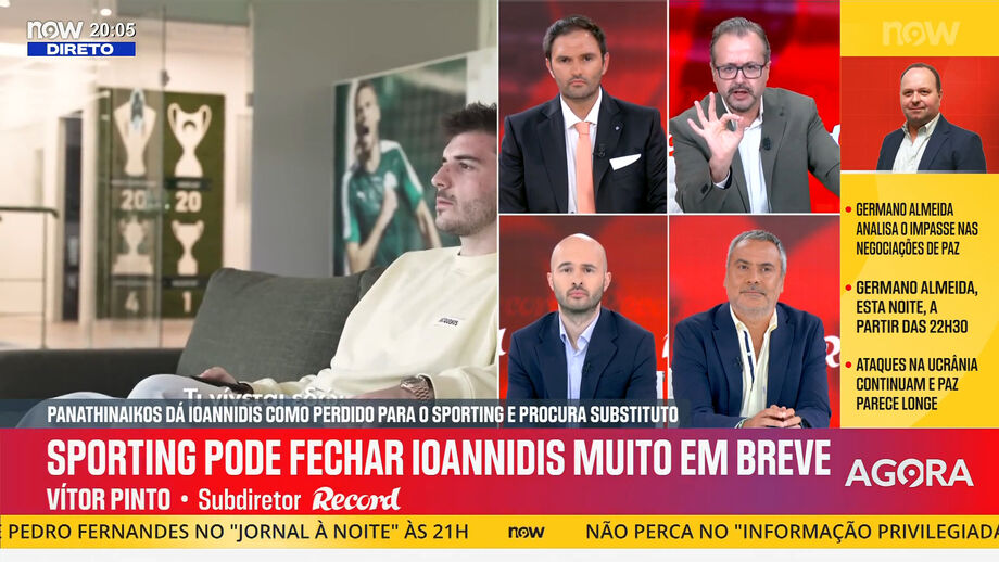 Ioannidis num impasse: Sporting e Panathinaikos fazem braço-de-ferro