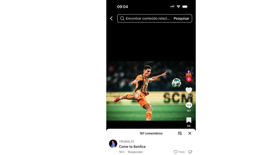 Trubin 'chama' Sudakov para o Benfica