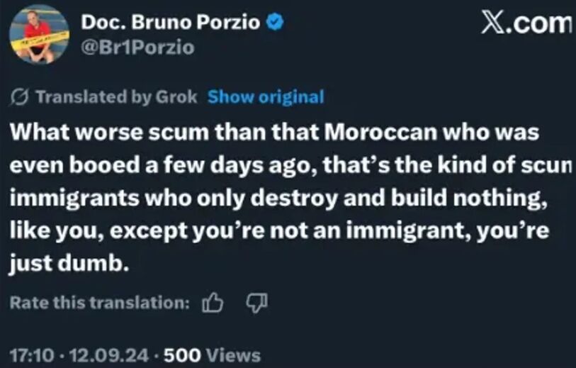 Bruno Porzio insulta Lamine Yamal