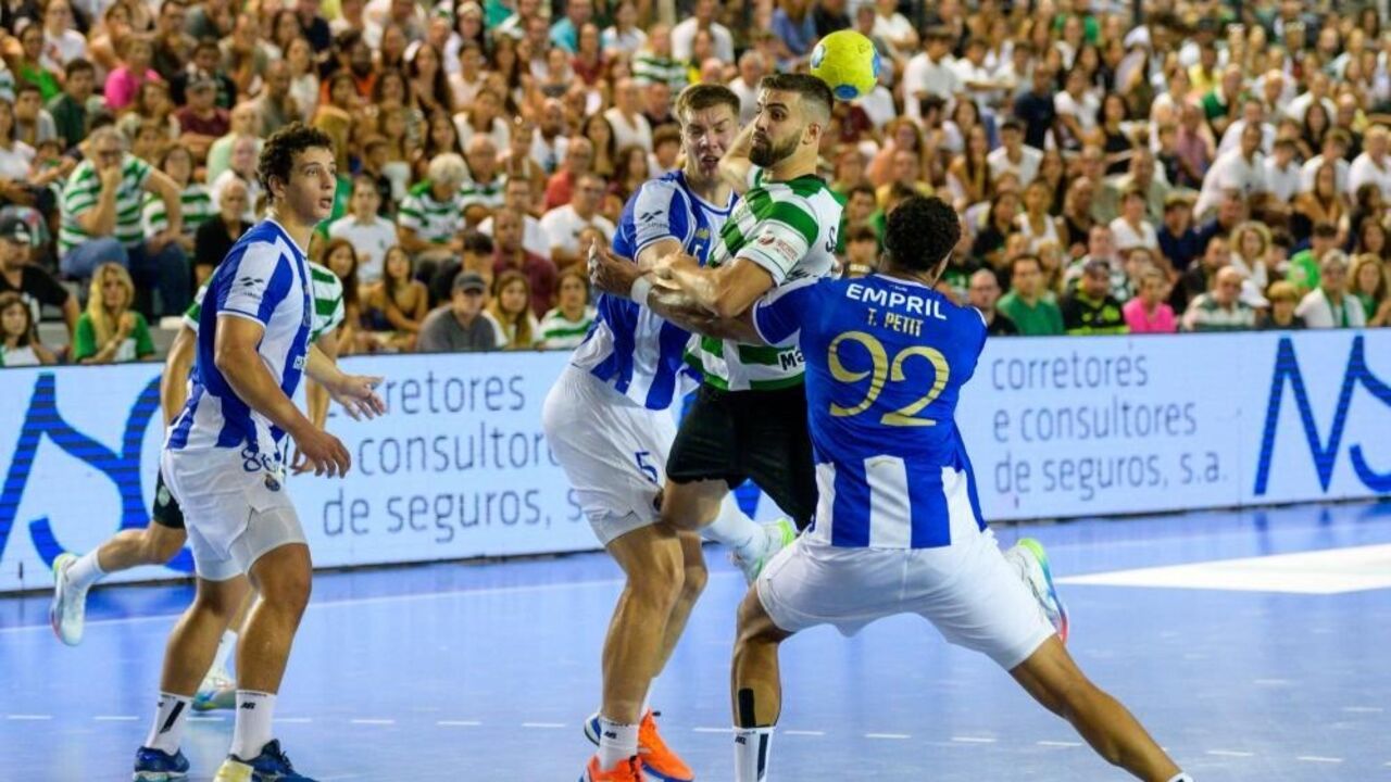 Andebol: Sporting, FC Porto e Benfica disputam o título nacional