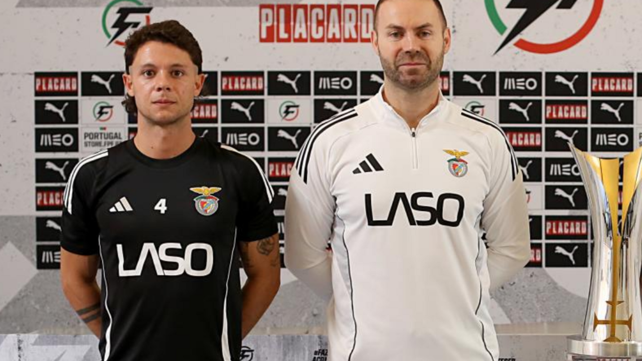 Afonso Jesus e Cassiano Klein fizeram a antevisão ao dérbi na Supertaça de futsal