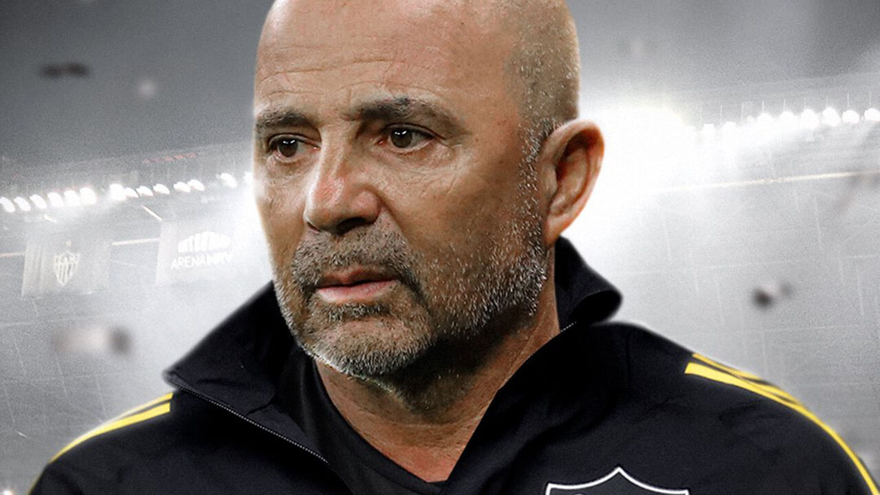 Jorge Sampaoli é o novo treinador do At. Mineiro.

