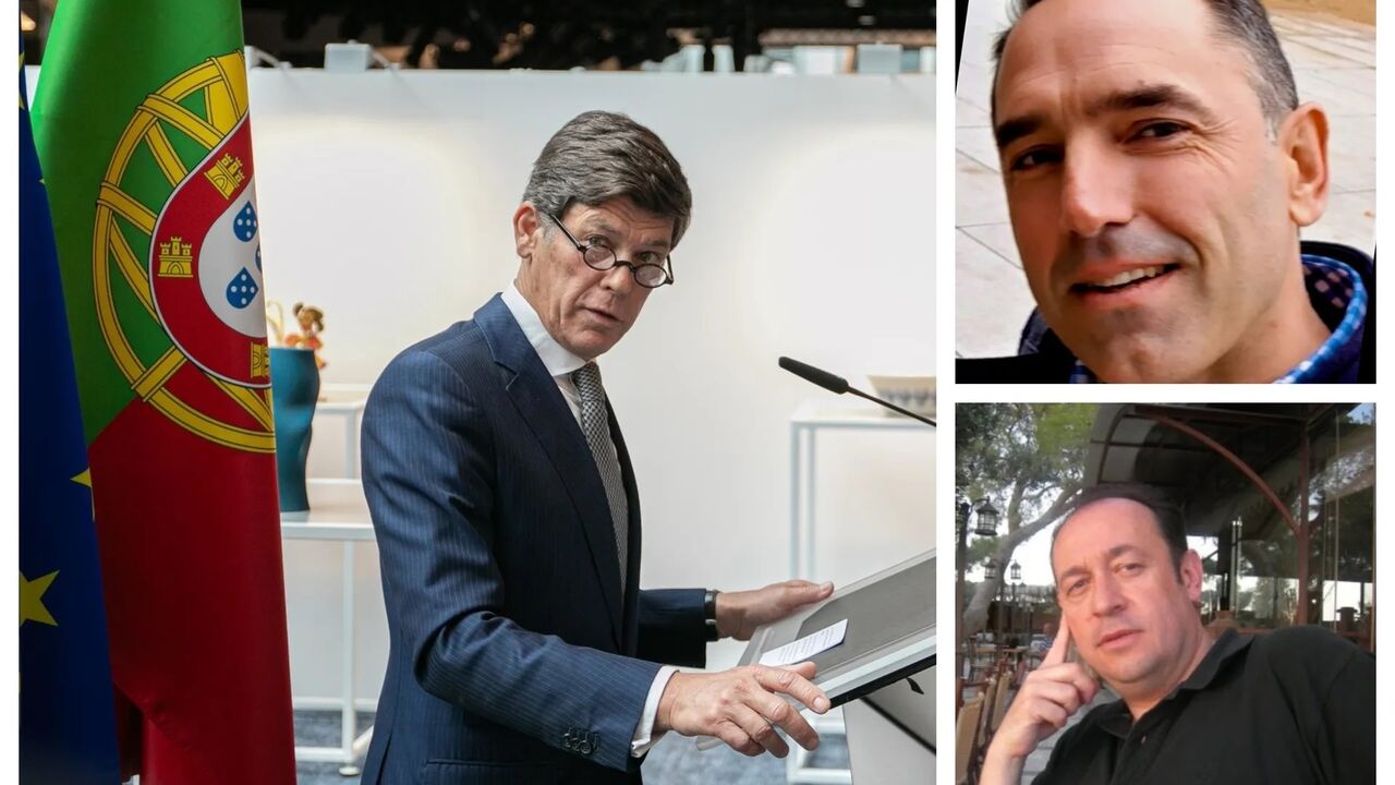 Algumas das personages desta história: o embaixador na Bélgica, Jorge Cabral, João Rodeia e Manuel Lino