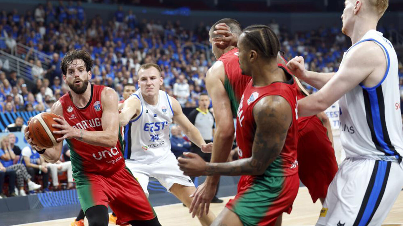 Miguel Queiroz foi corajoso no meio da defesa da Estónia