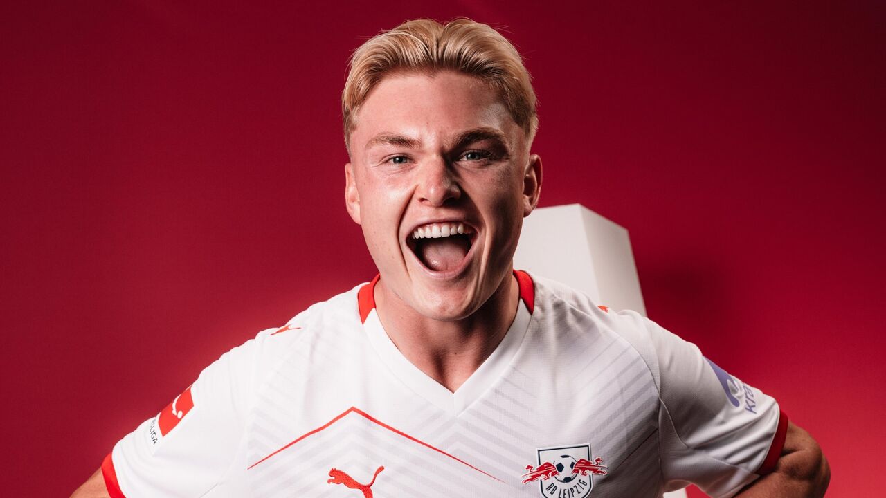 Conrad Harder reforçou o ataque do RB Leipzig neste último mercado