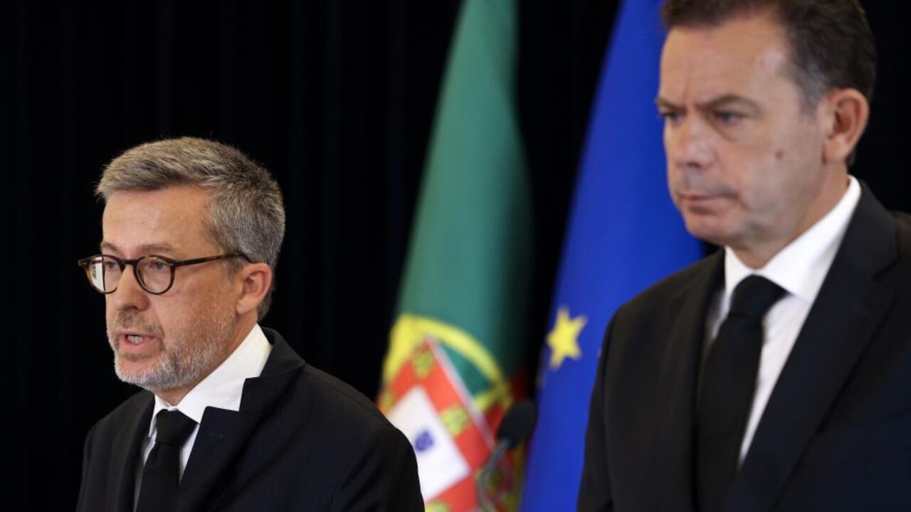 Carlos Moedas com Luís Montenegro