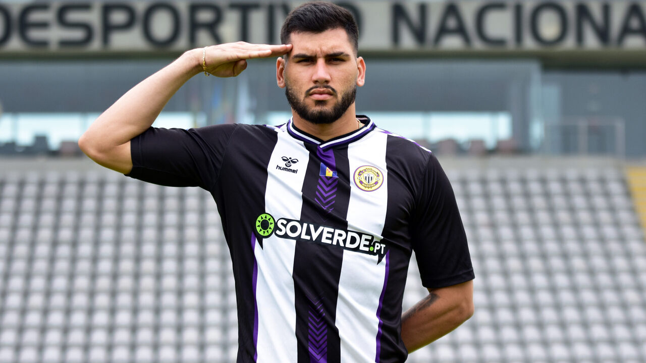 Zé Vítor, jogador do Nacional