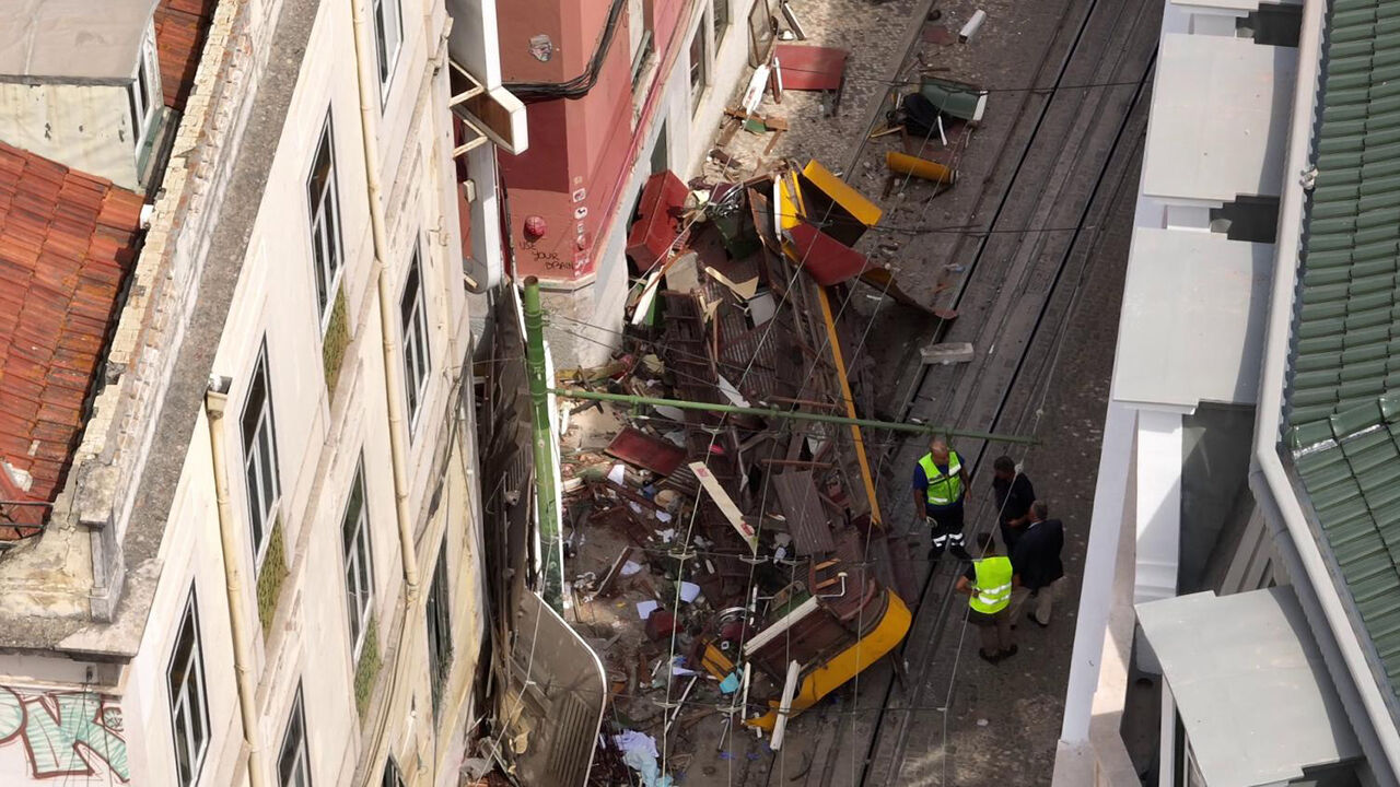 Acidente com elevador da Glória, em Lisboa, causa feridos e mortos