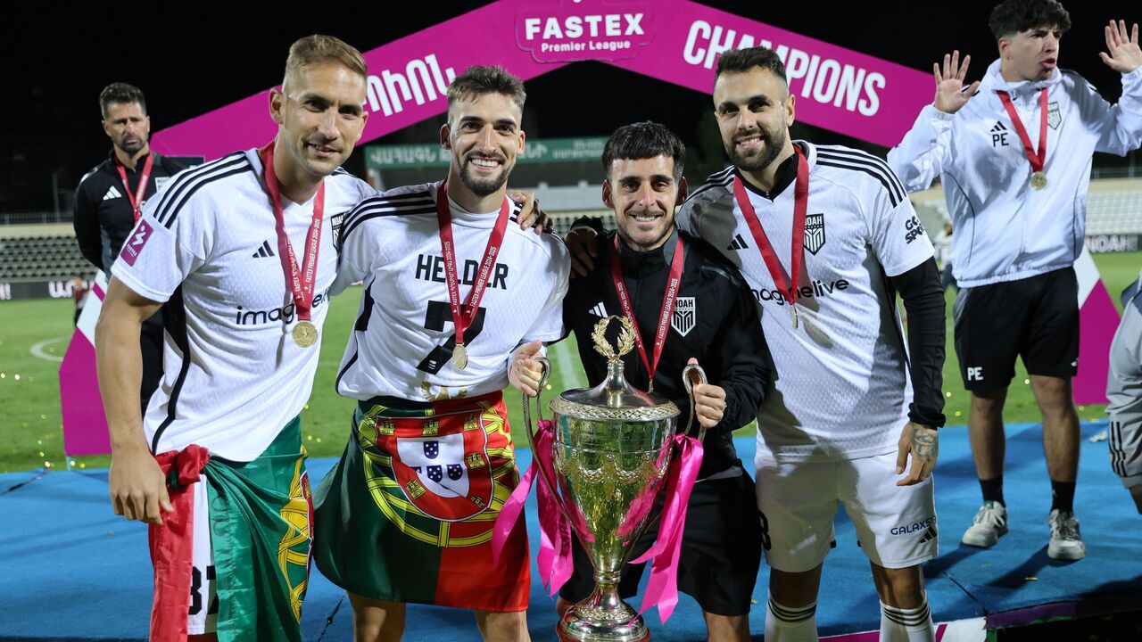 Quarteto luso celebra conquista no Noah