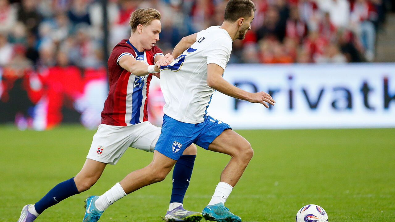 Schjelderup decisivo na vitória da Noruega por 1-0 frente à Finlândia em Oslo