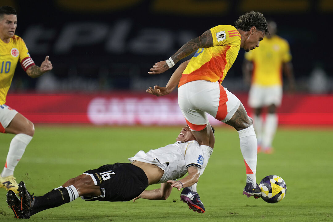 Richard Ríos ao serviço da Colômbia