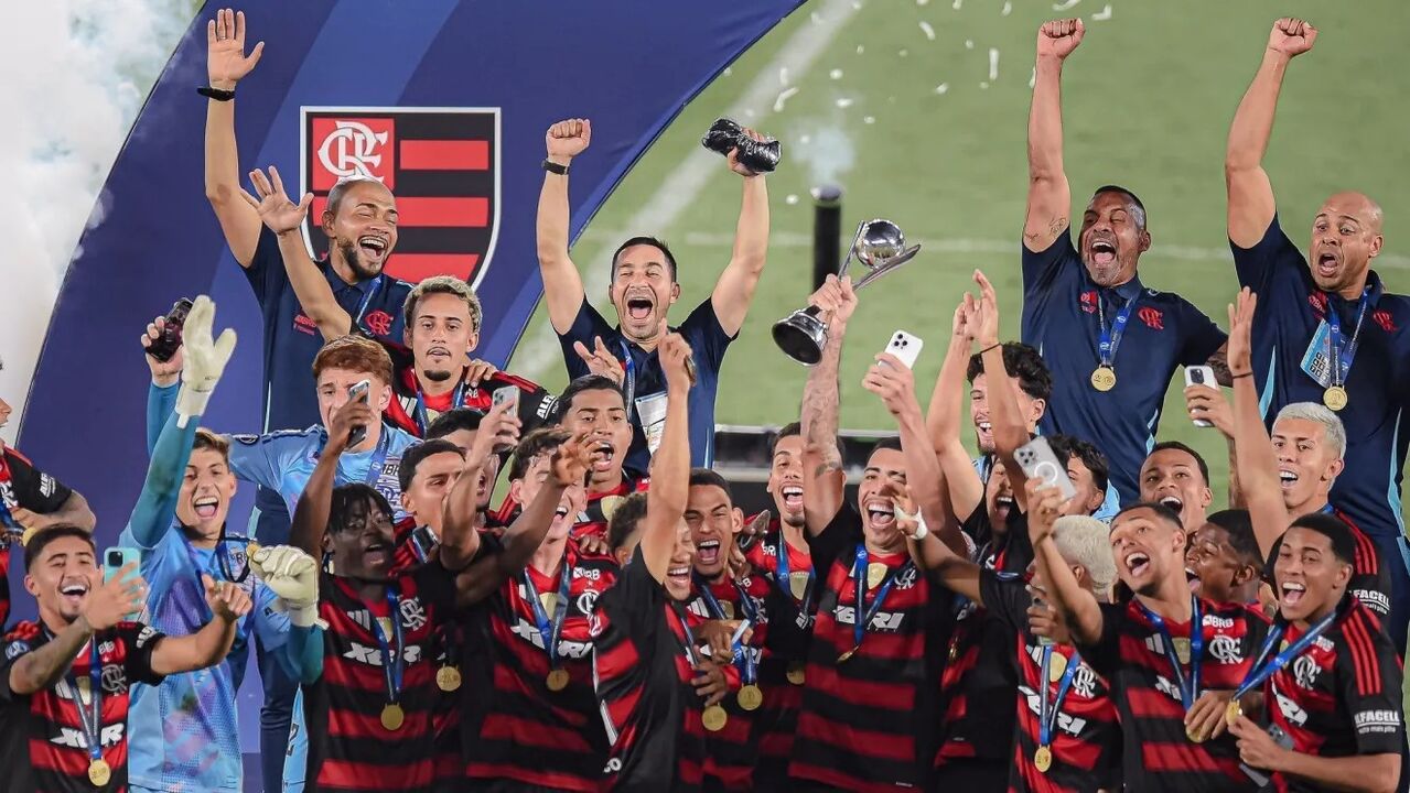 Sub-20 do Flamengo conquistou Taça Intercontinental frente ao Barcelona