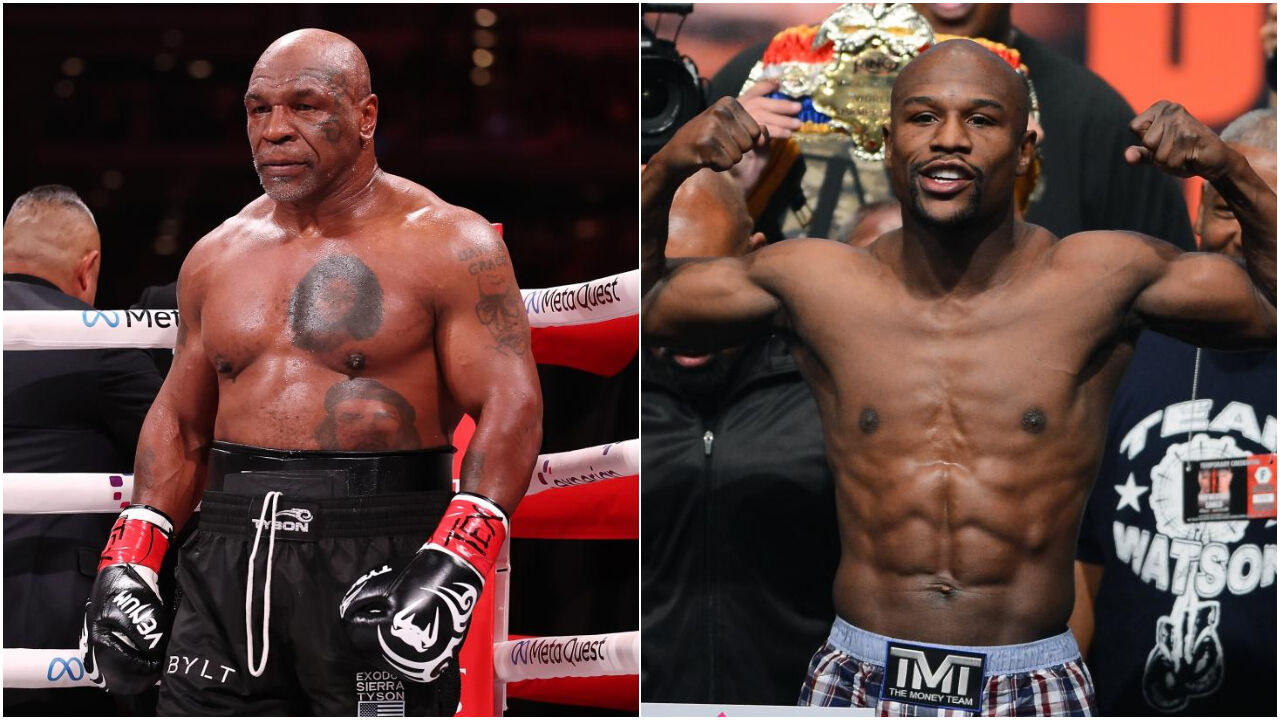 Mike Tyson e Floyd Mayweather vão defrontar-se em 2026 num combate épico