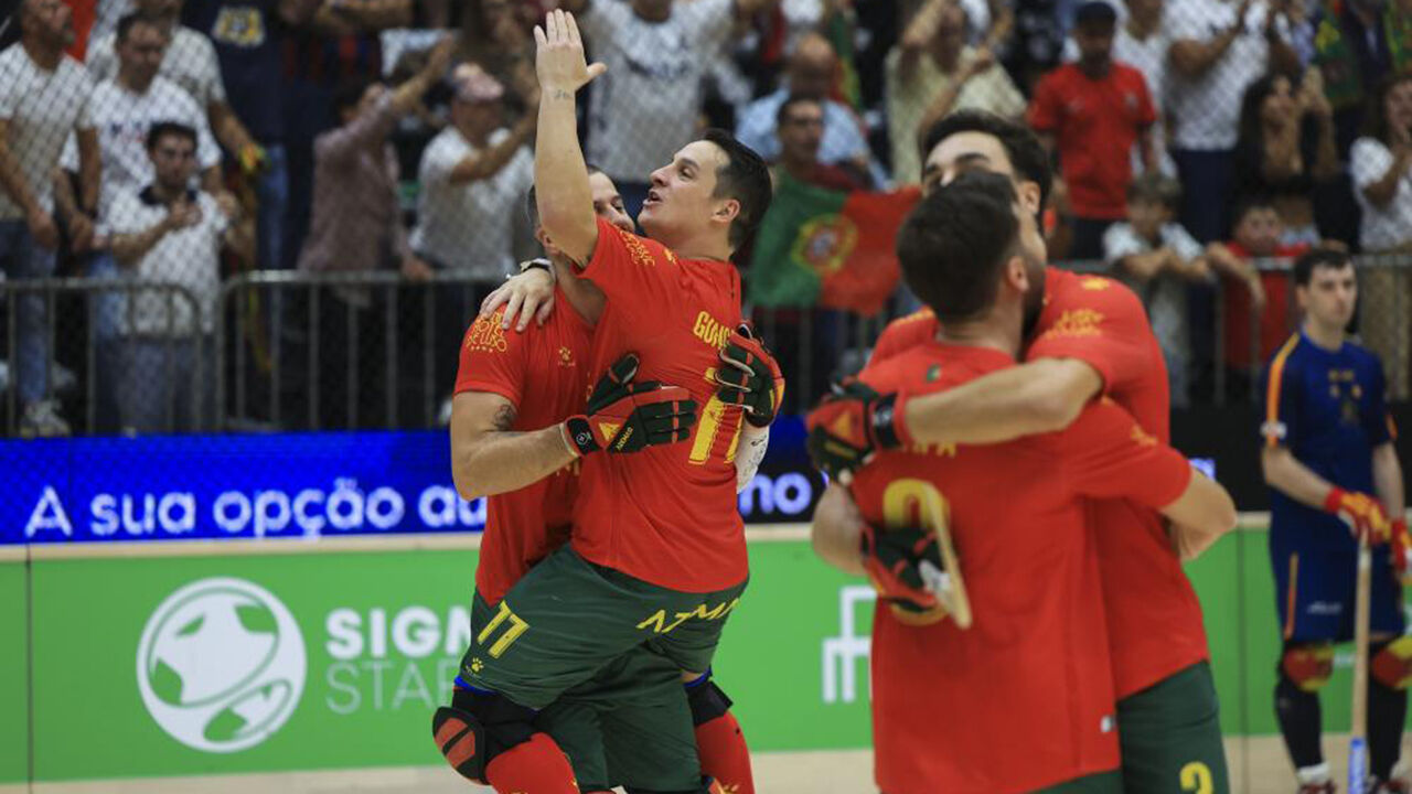 Portugal vence Espanha nos penáltis e vai à final do Campeonato Europeu de Hóquei em Patins