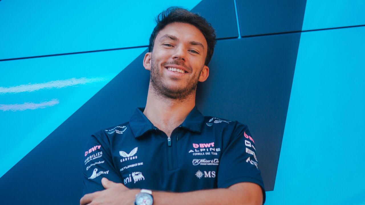 Pierre Gasly chegou à BWT Alpine Formula One Team em 2023