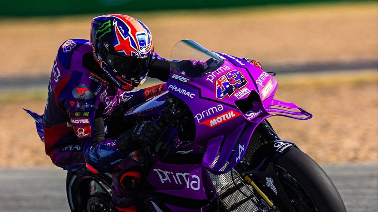 Miguel Oliveira em ação pela Prima Pramac