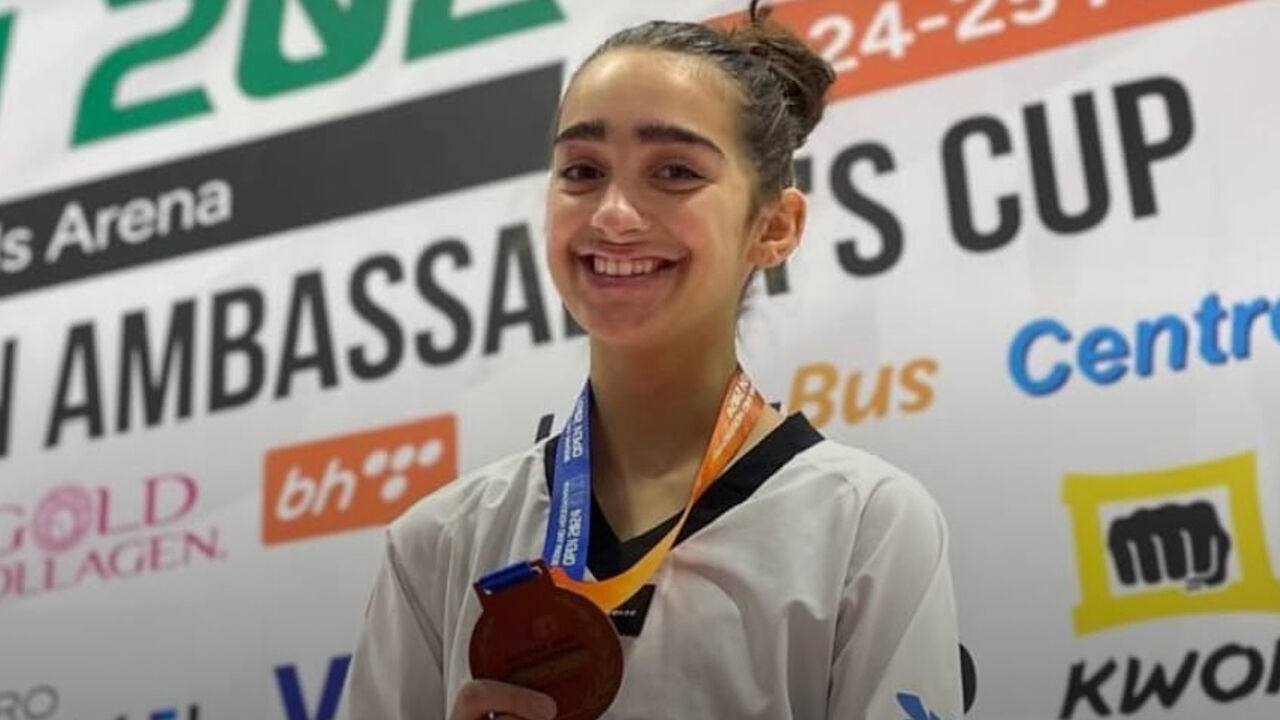 Kiara Barroso ganha bronze no Open da Suíça de taekwondo, em St. Gallen