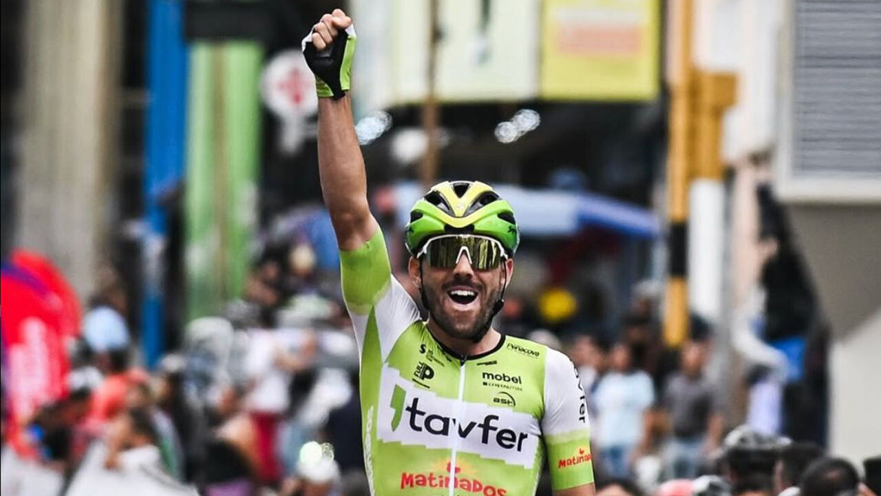 César Martingil vence etapa na Volta à Venezuela, em San Cristóbal