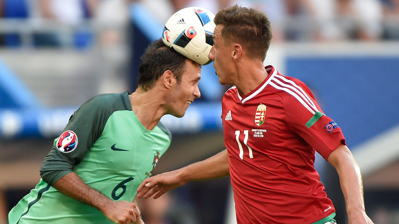 Em 2016, Portugal e Hungria empataram a três golos