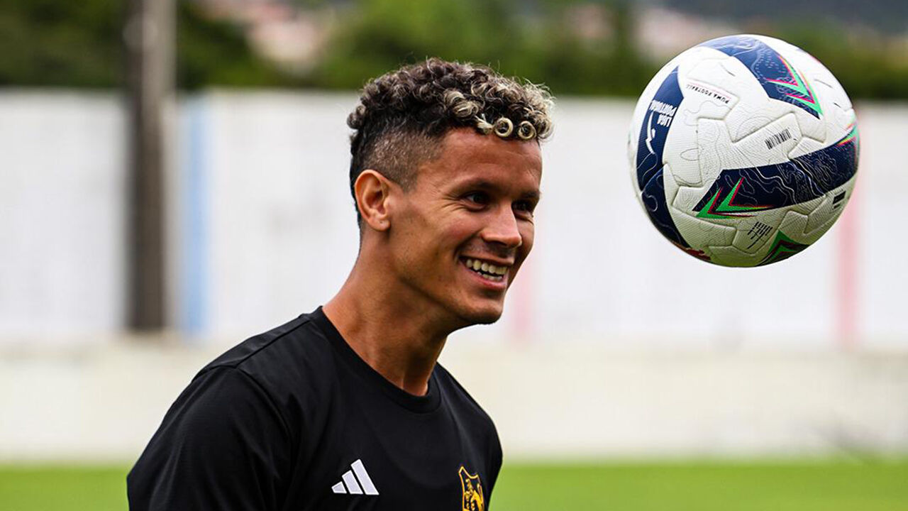 Tokinho Dória, jogador do Lus. Lourosa, relata dificuldades até chegar à 2ª Liga