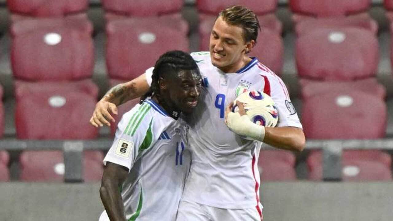 Itália vence Israel num jogo com nove golos