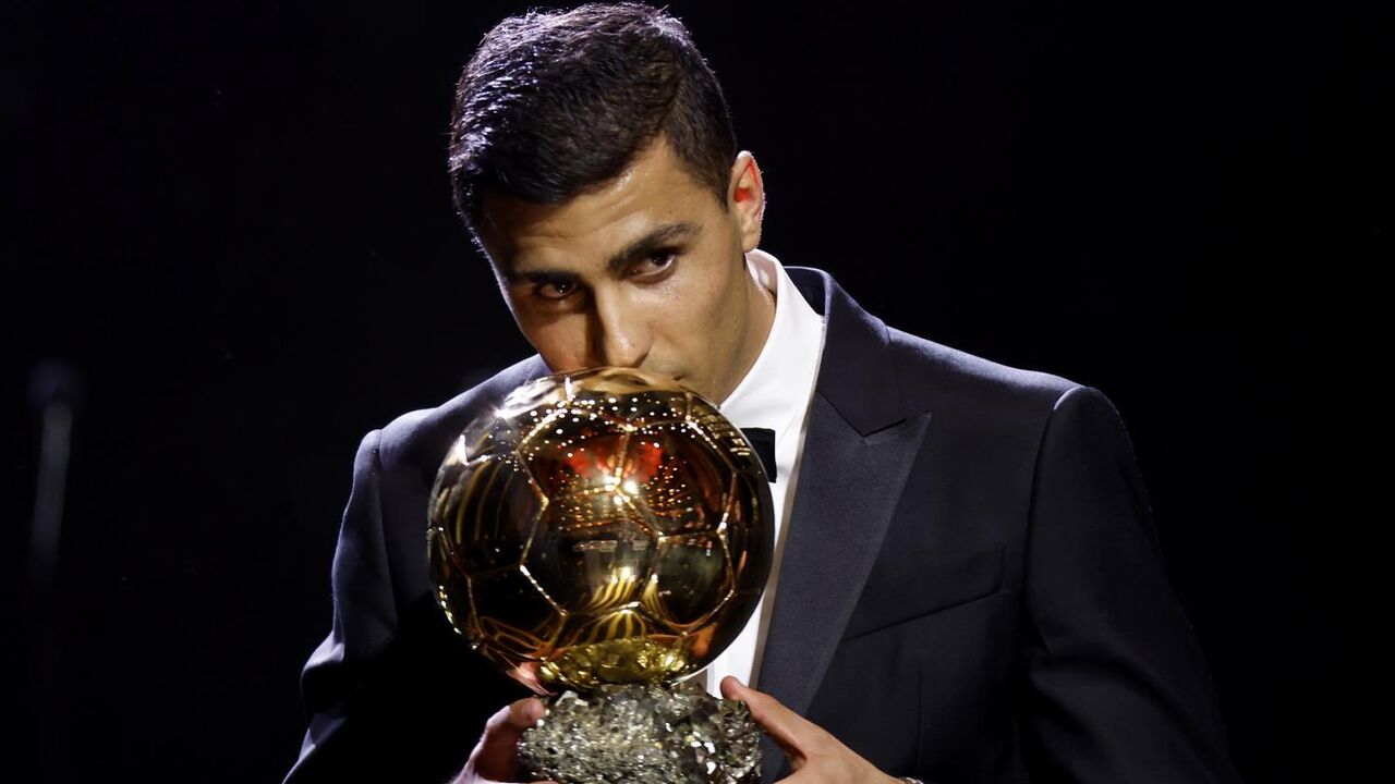 Rodri ganhou a Bola de Ouro em 2024