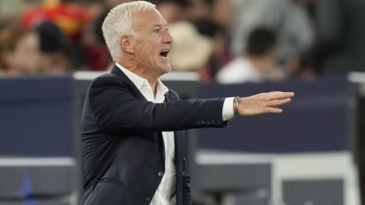 Didier Deschamps, selecionador de França 