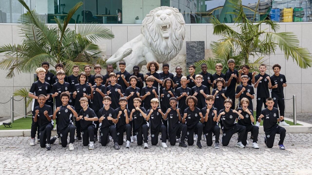 Jovens atletas do Sporting iniciam época com pais e 'team building'.
