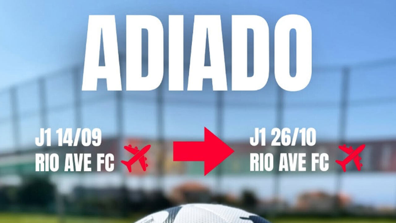 Rio Ave-Marítimo da Liga BPI adiado