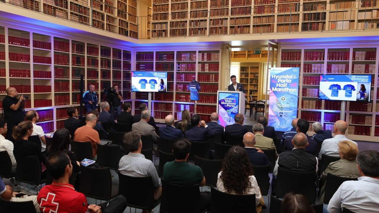 Apresentação da Meia Maratona do Porto com atletas de 81 nacionalidades