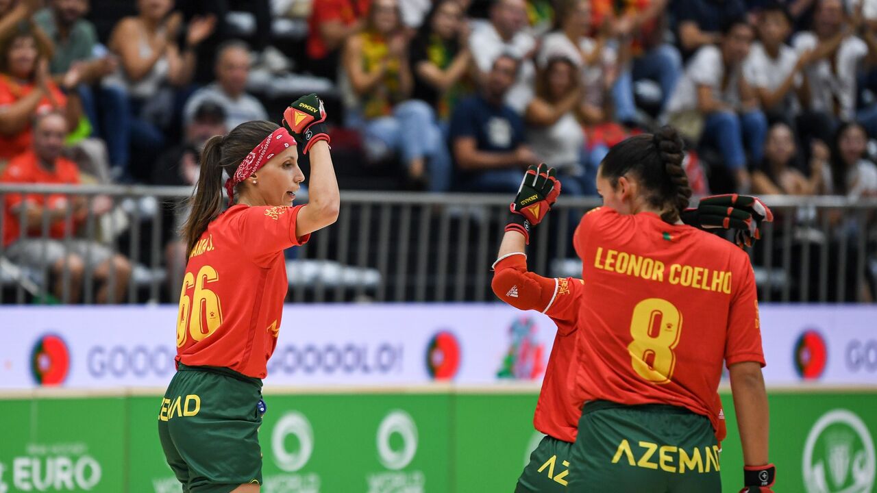 Portugal goleia Inglaterra por 24-0 no Europeu de hóquei em patins em Paredes