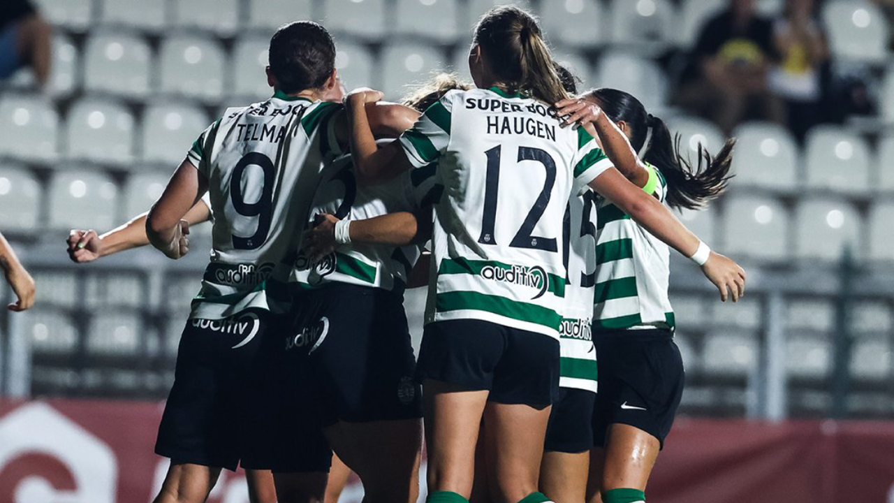 Sporting vence Roma com reviravolta nos últimos minutos