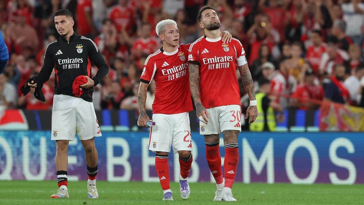 Otamendi assume erro em jogo do Benfica contra Santa Clara na Luz