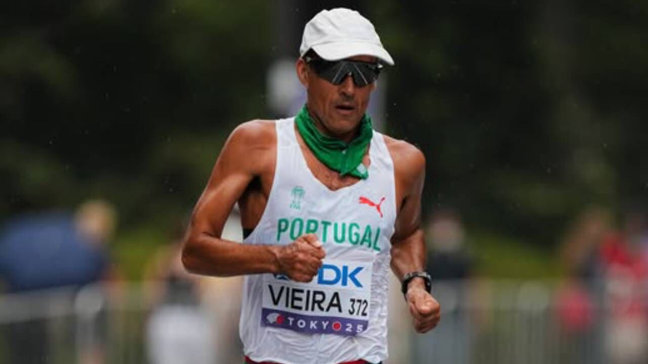 João Vieira participou nos 35 km marcha