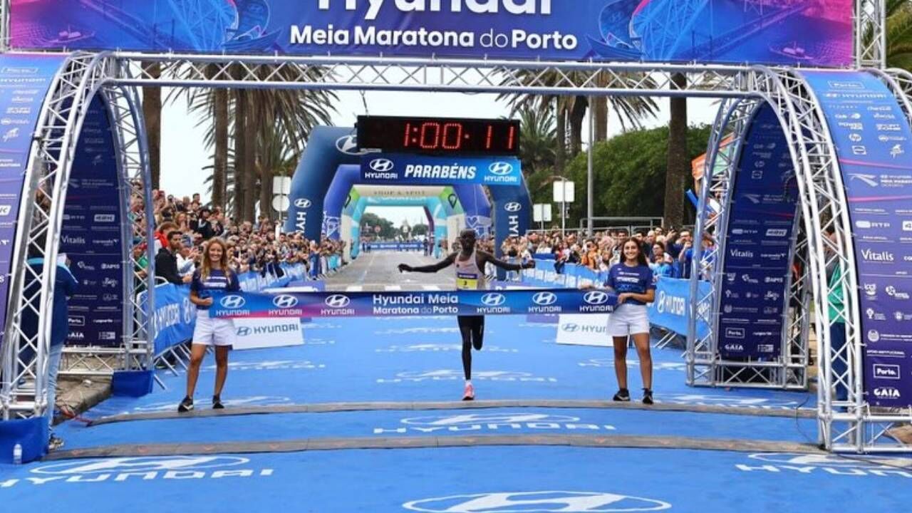 Brian Kibor venceu a prova masculina