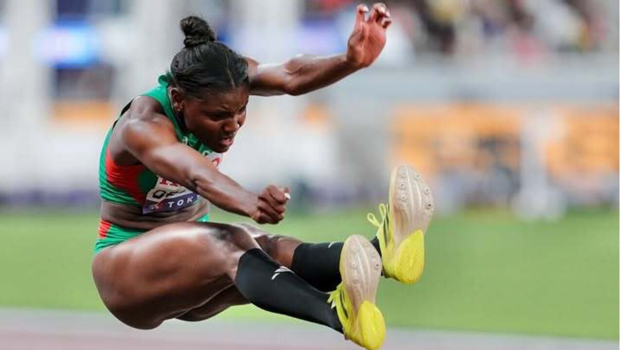 Agate Sousa foi 6.ª no salto em comprimento em Tóquio