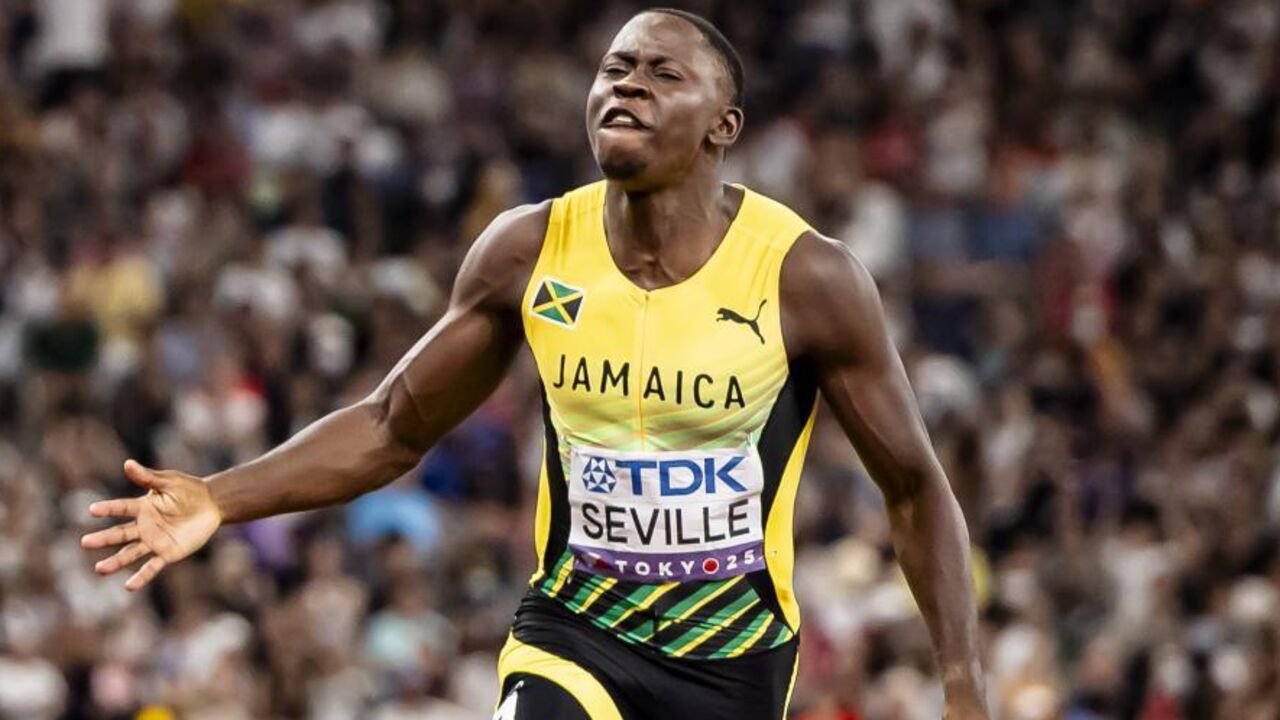 Oblique Seville venceu a prova dos 100 metros no Mundial de Tóquio