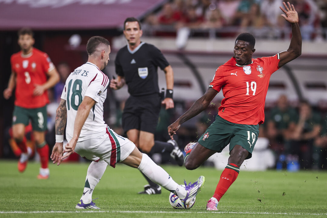 Erik Lambrechts a dirigir o Portugal-Hungria