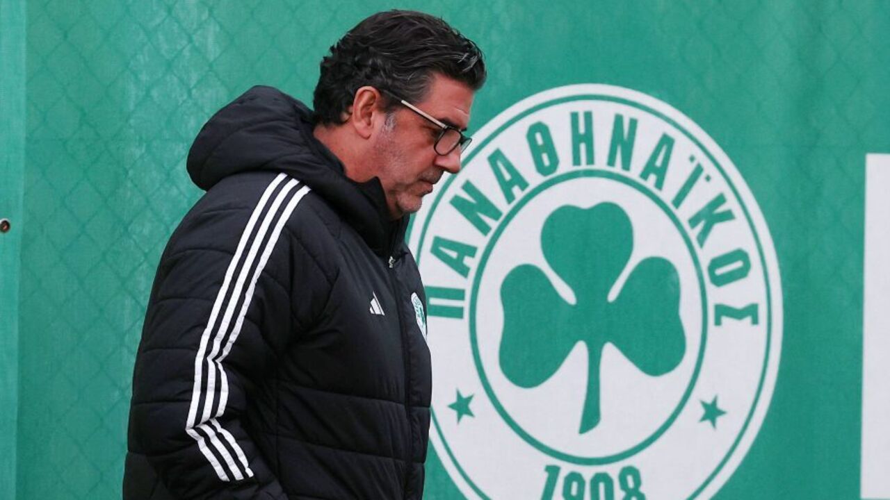 Rui Vitória, treinador do Panathinaikos