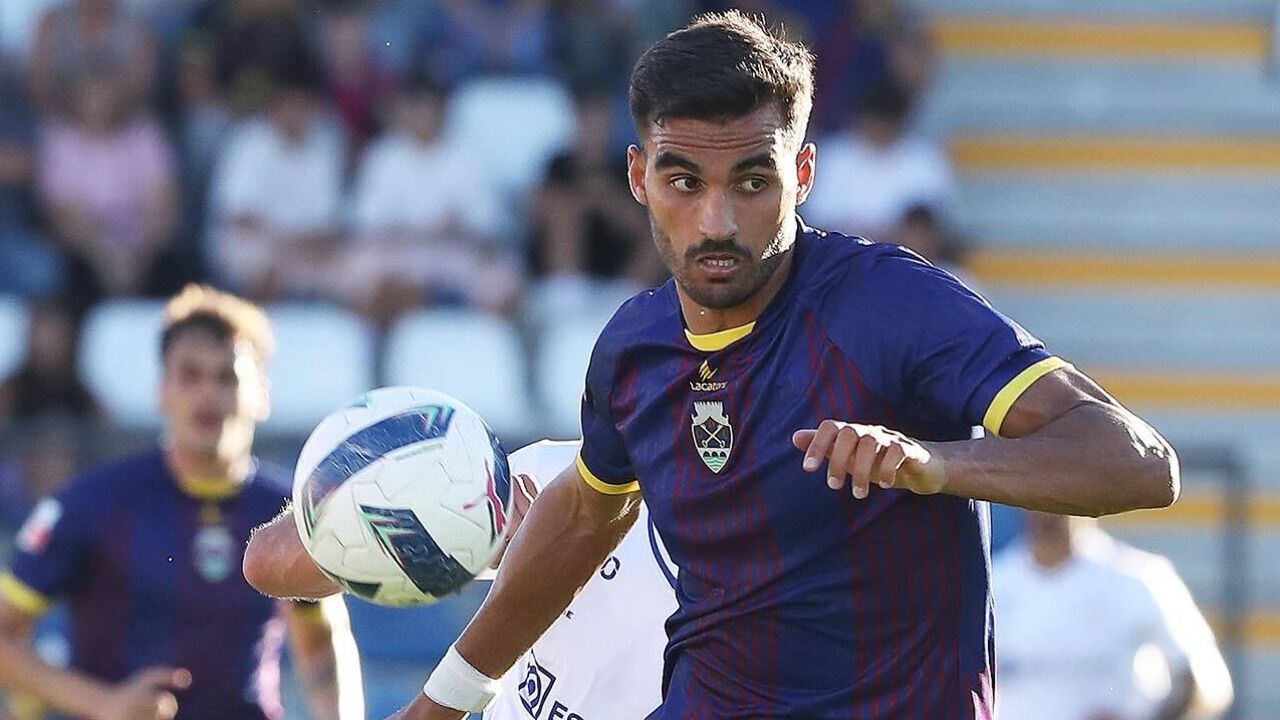 Tiago Simões, jogador do Chaves, fez a estreia na 2.ª Liga