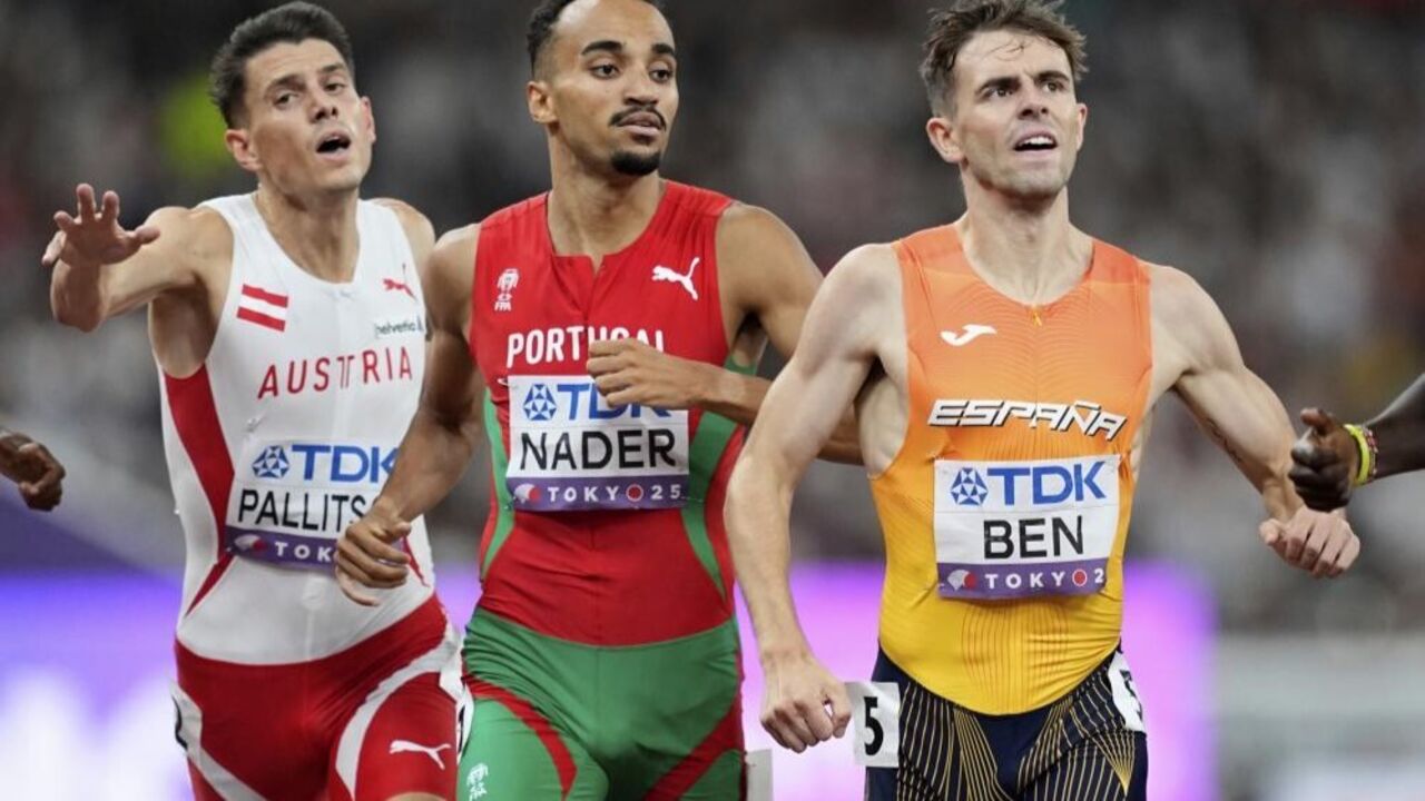 Isaac Nader qualifica-se para a final dos 1.500 metros nos Campeonatos do Mundo em Tóquio
