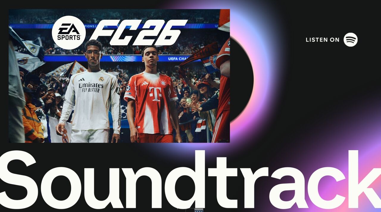 EA Sports FC 26 anuncia banda sonora com futebolistas profissionais