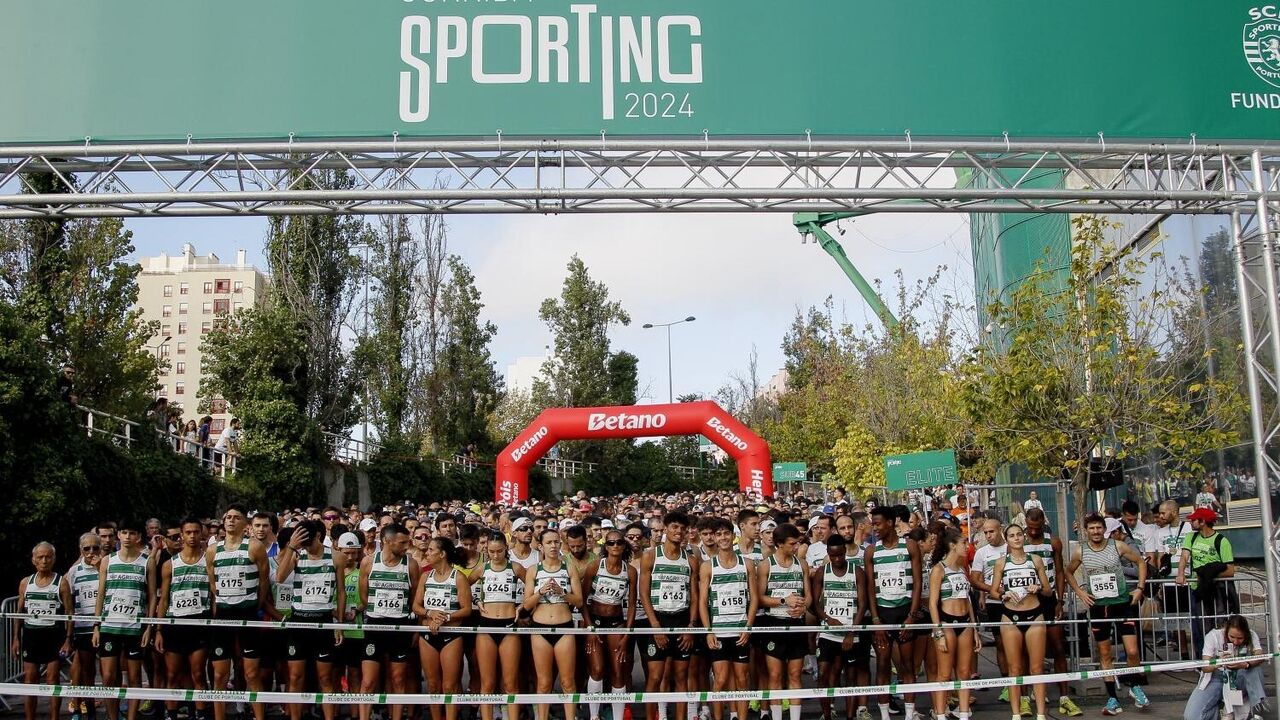 Corredores preparam-se para a Corrida Sporting 2024