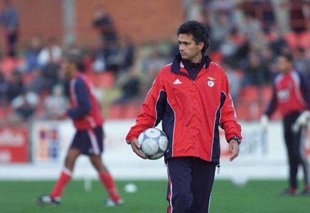 José Mourinho no Benfica em 2007