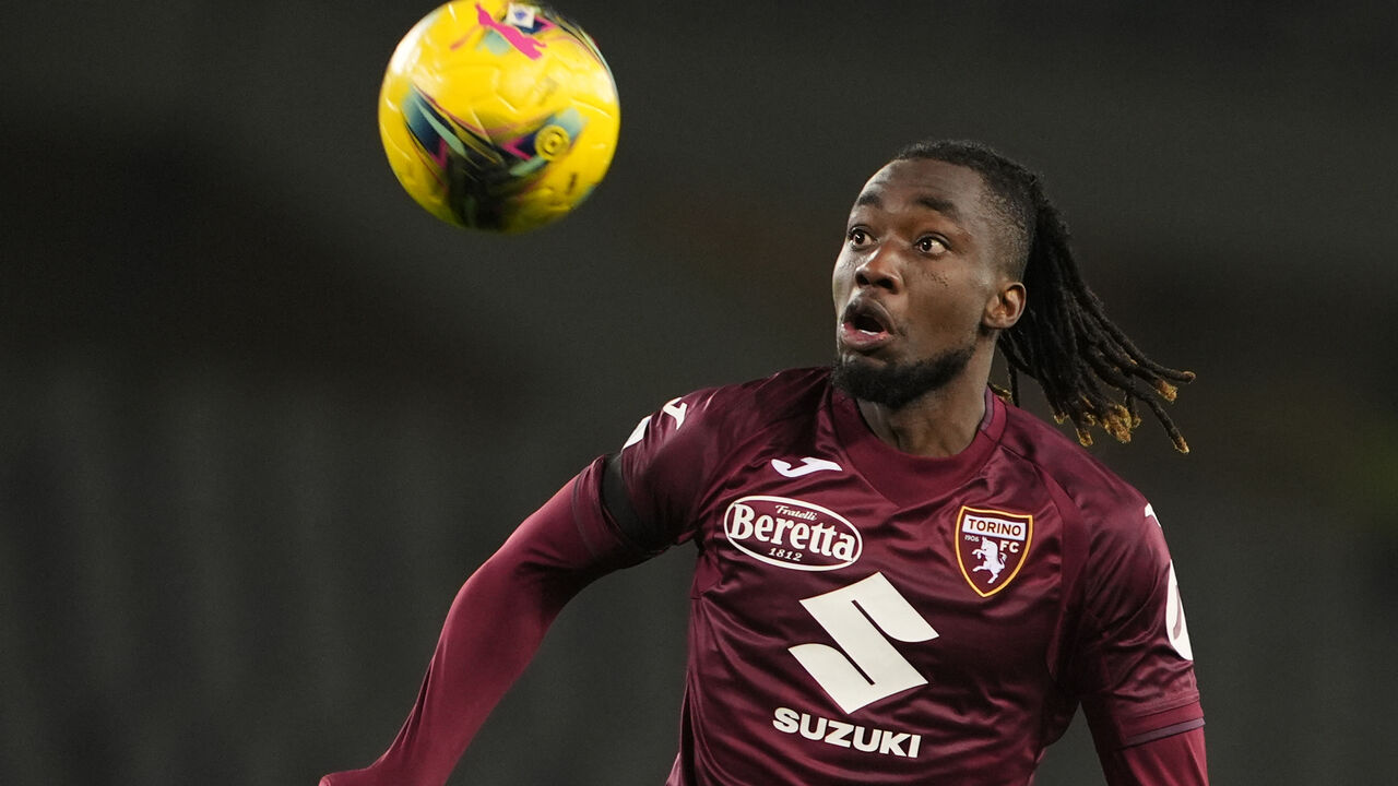 Yann Karamoh a jogar ao serviço do Torino