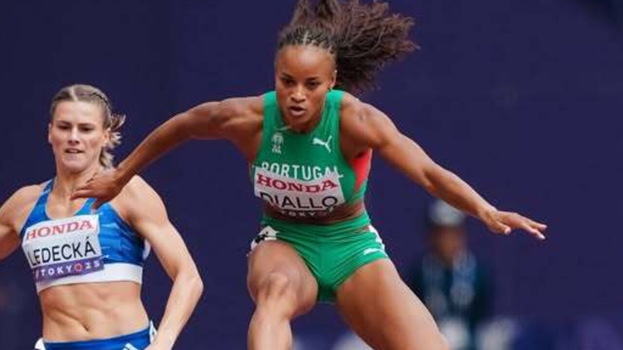 Fatoumata Diallo não conseguiu carimbar o passaporte para a final dos 400 m barreiras