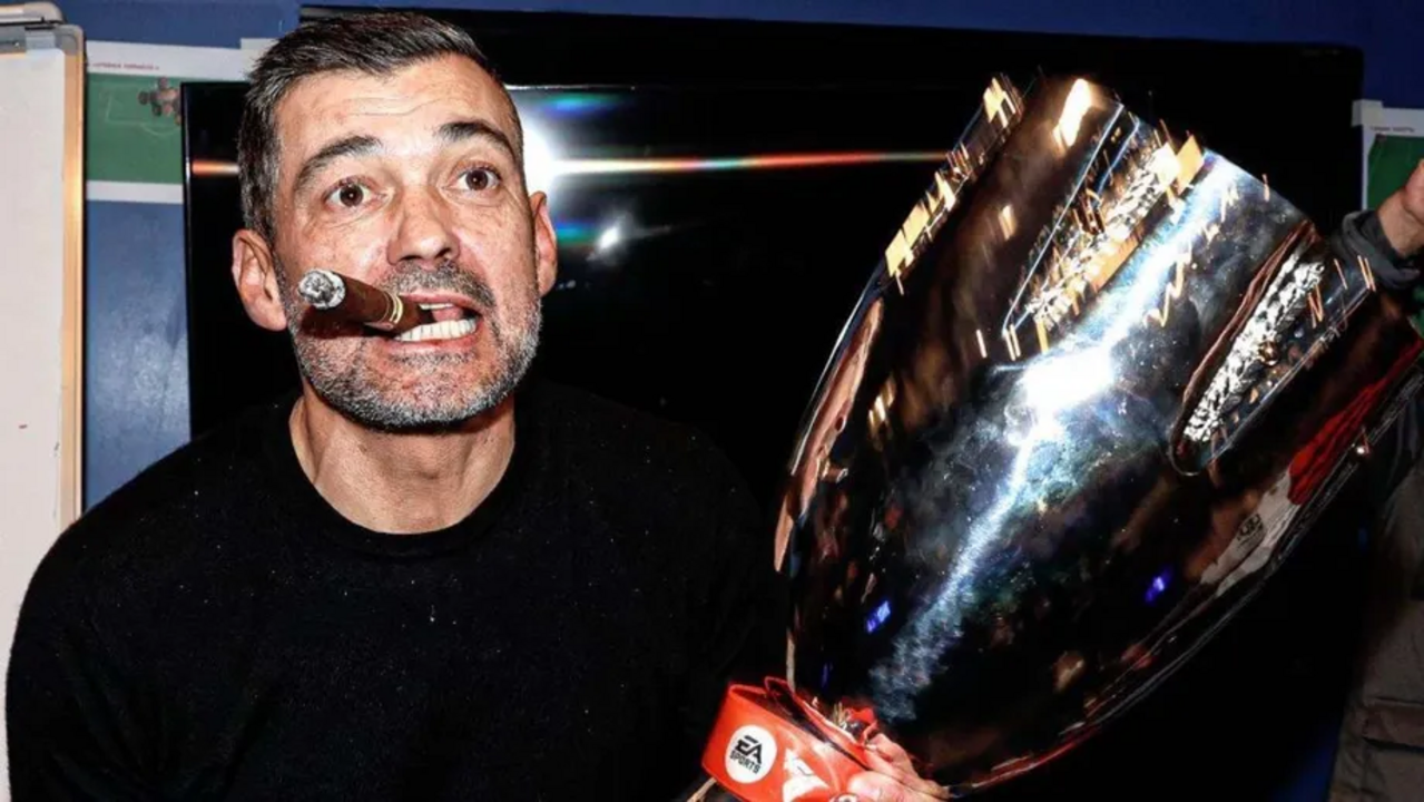 Milan de Sérgio Conceição venceu a Supertaça de Itália na temporada passada