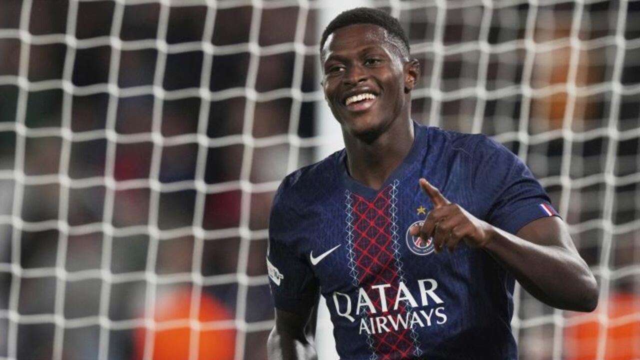 Nuno Mendes, joagdor do PSG